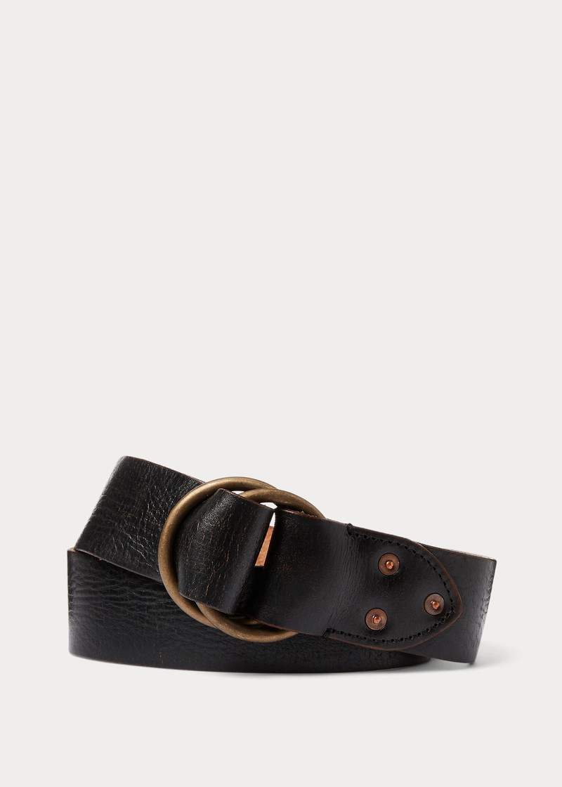 Leather Double–O-Ring Belt 1
