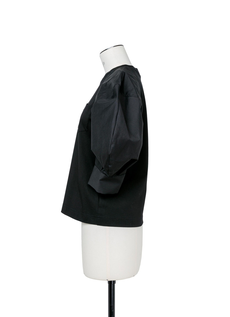 sacai Cotton Poplin x Cotton Jersey T-Shirt outlook