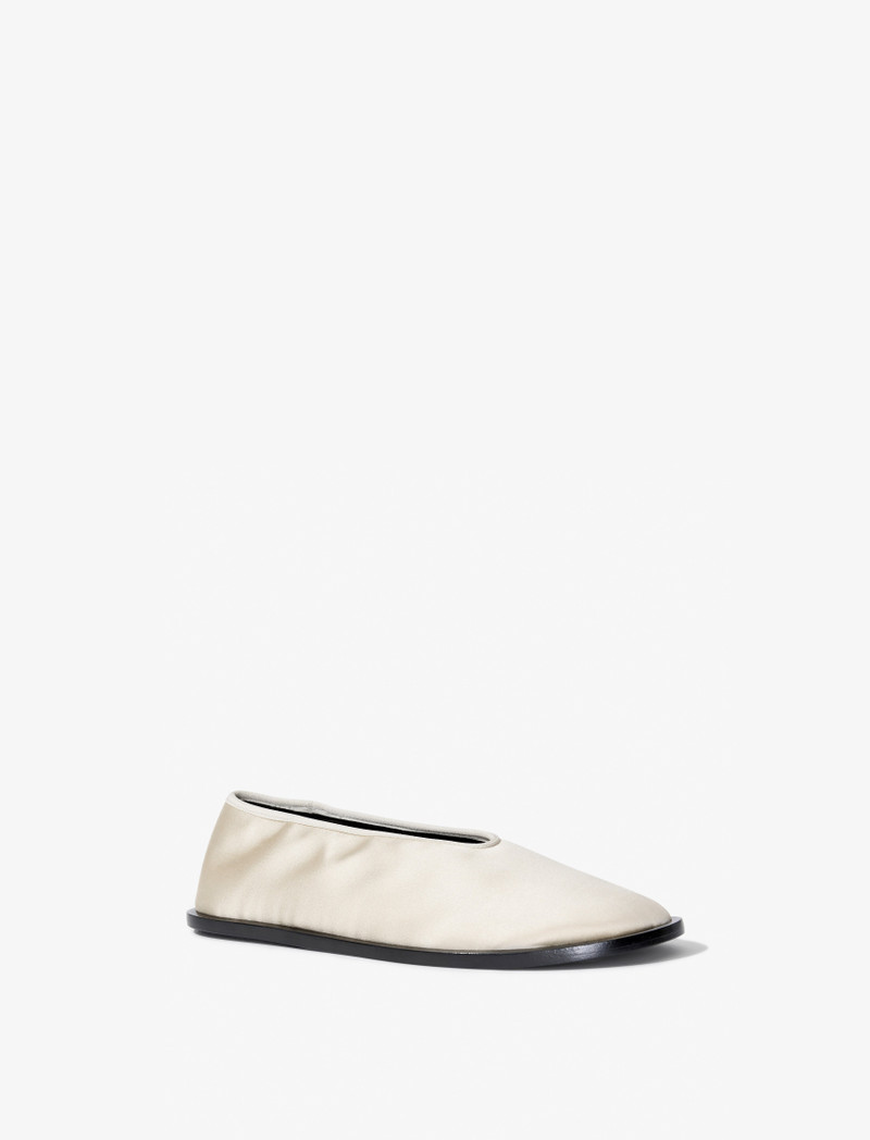 Proenza Schouler Soft Square Slippers in Satin outlook