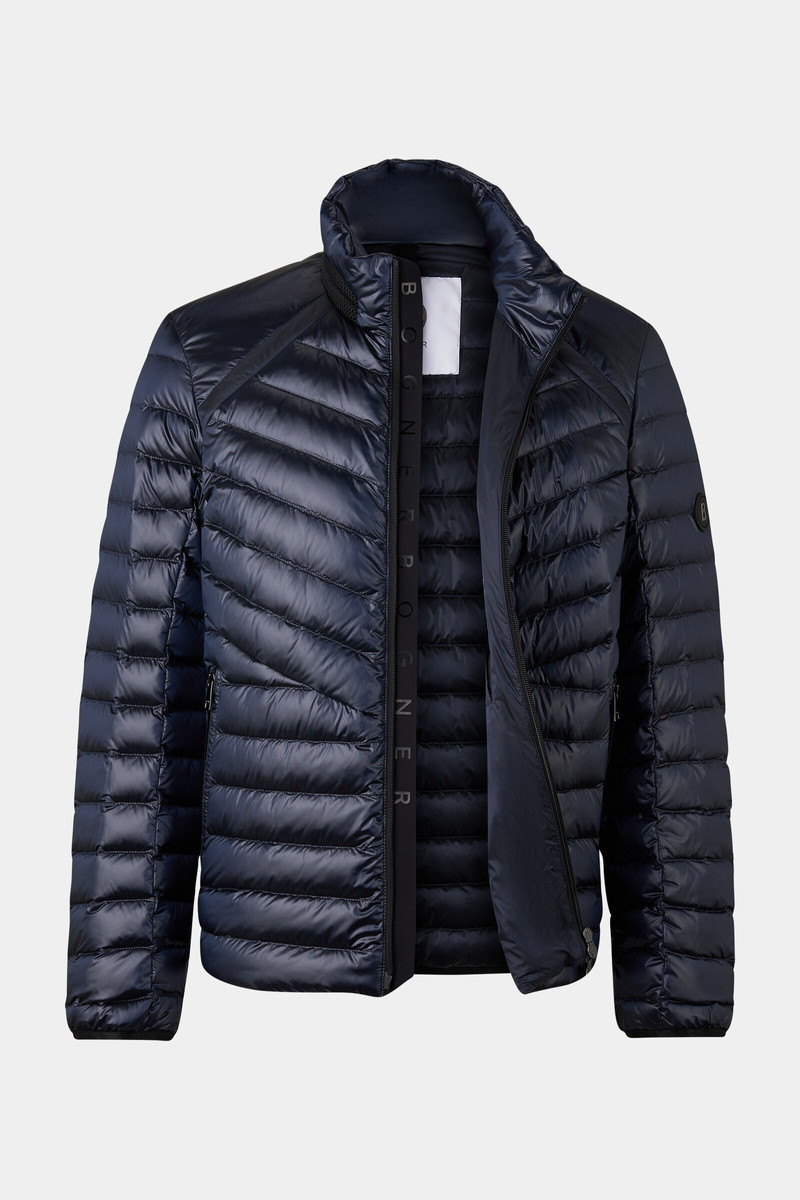 Liman quilted jacket in Navy blue 8