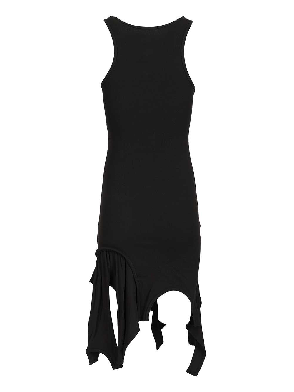 Mini Tank Dress Dresses Black - 2