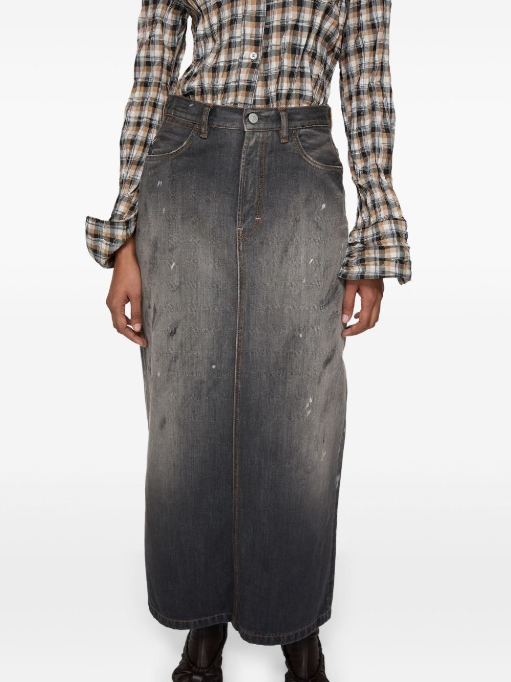 denim skirt - 4