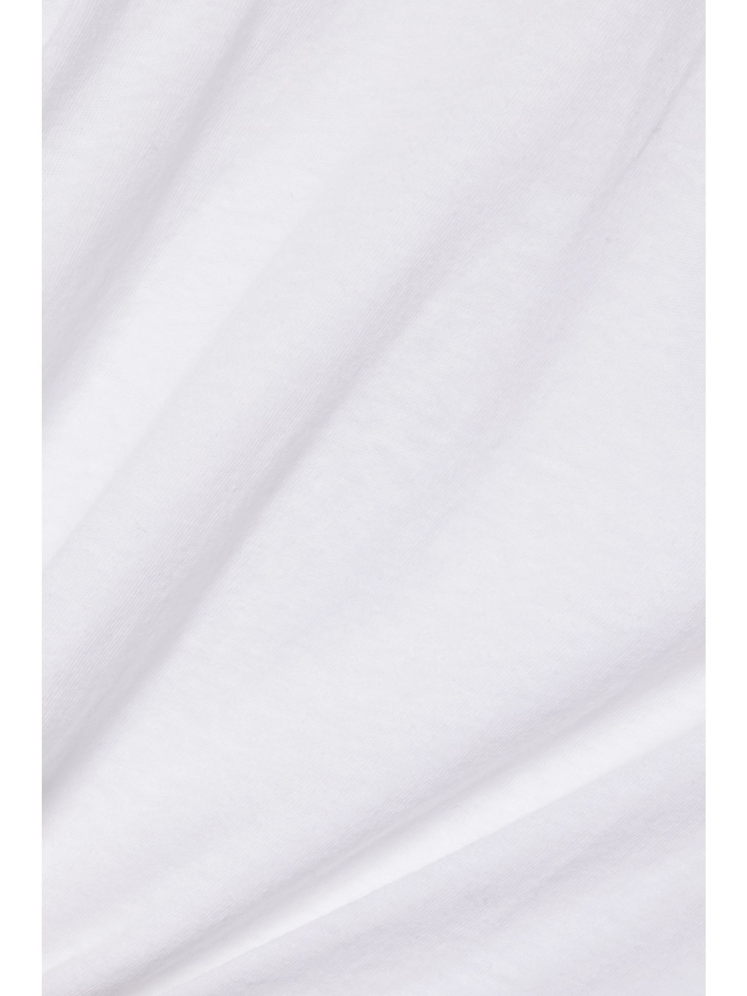 Cropped slub cotton-jersey T-shirt White - 4