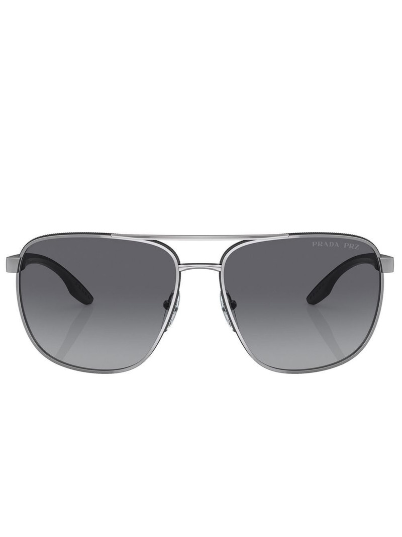 logo-print sunglasses 1