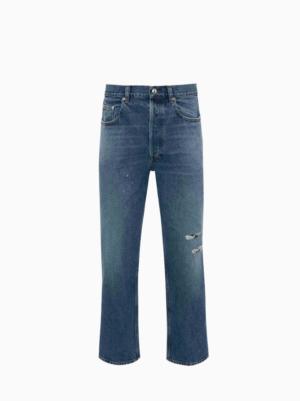 A.P.C. X JW ANDERSON - APC JEAN ULYSSE - WIDE LEG DENIM JEANS - 1