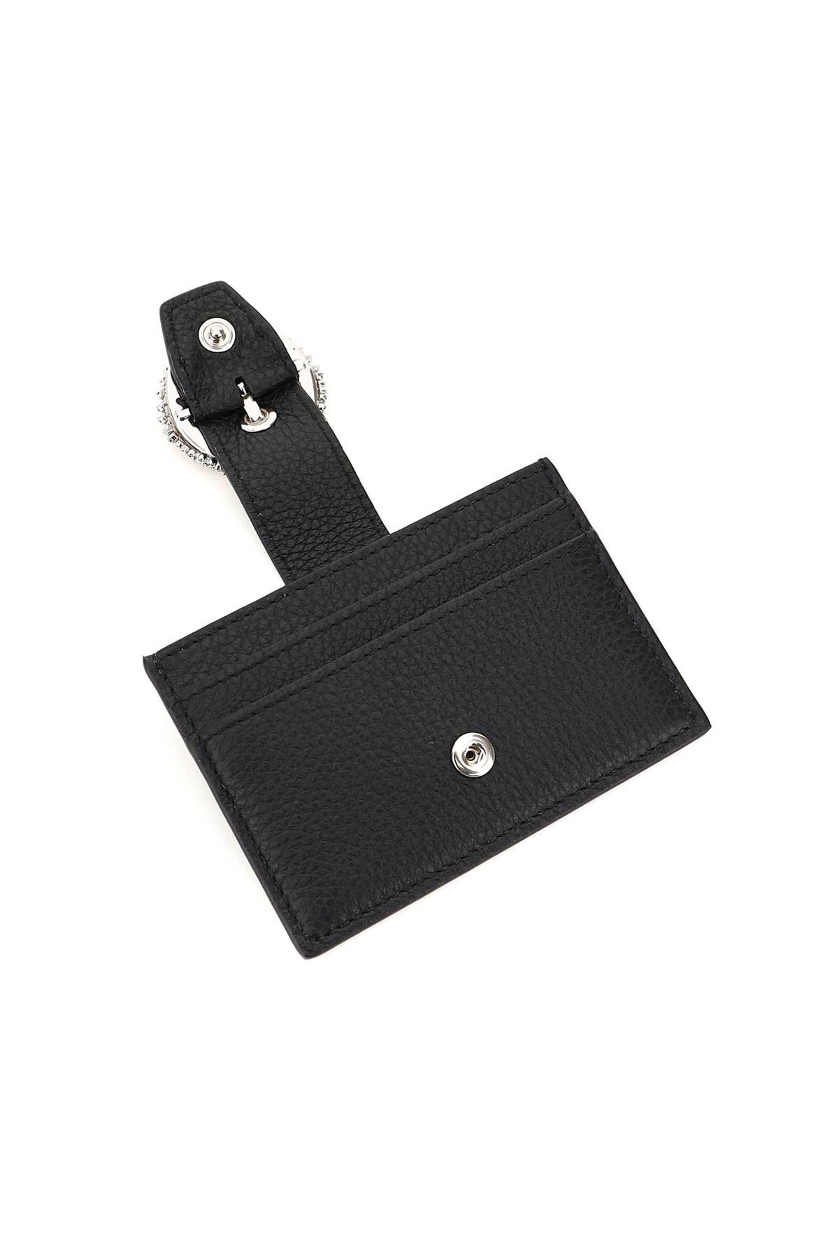 UMIKA CARDHOLDER WITH CRYSTAL BUCKLE - 5