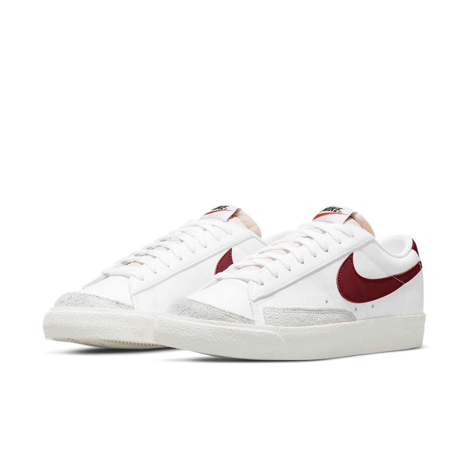 (WMNS) Nike Blazer Low '77 'White Team Red' DC4769-104 - 3