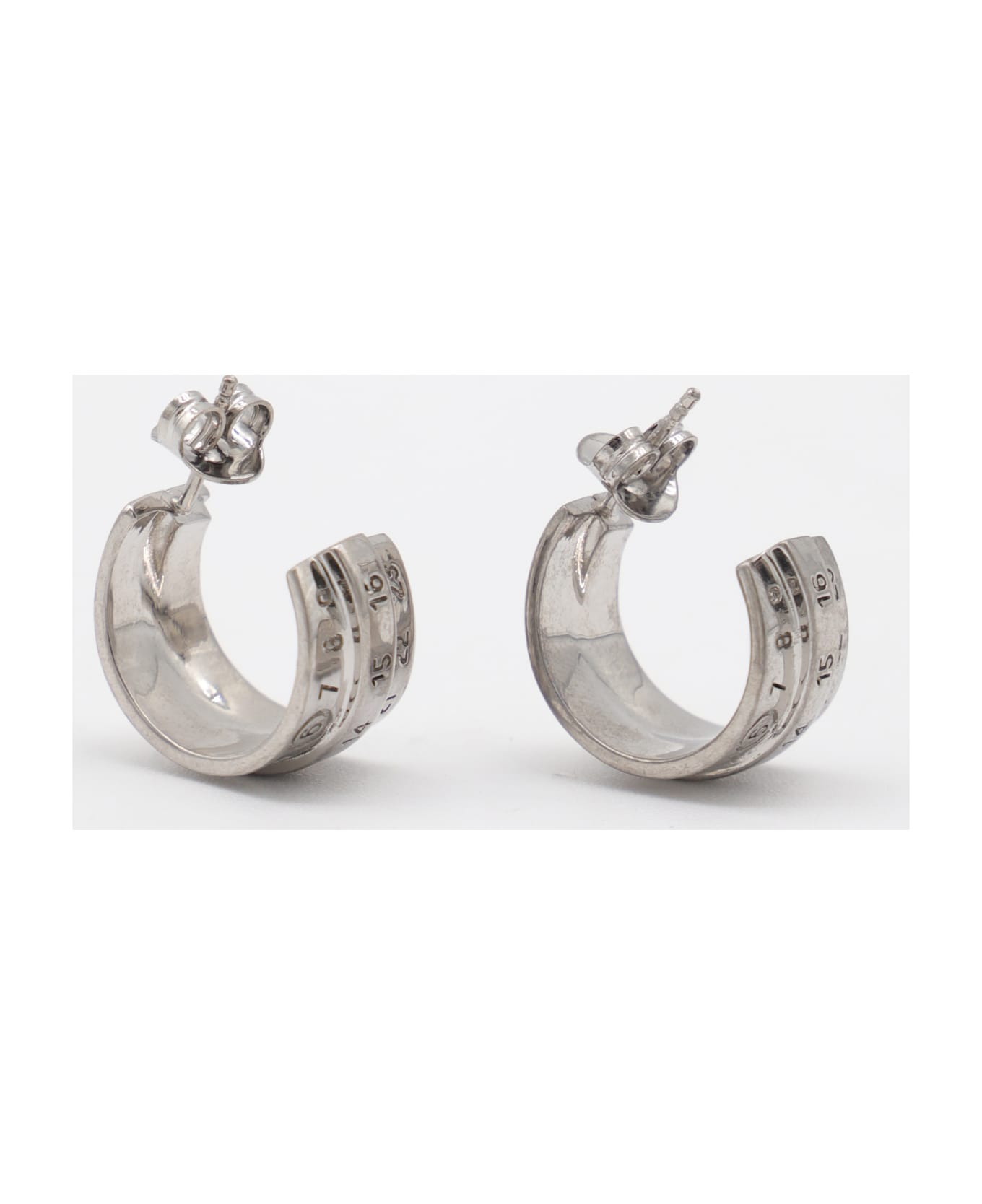 Silver Metal Earrings - 2