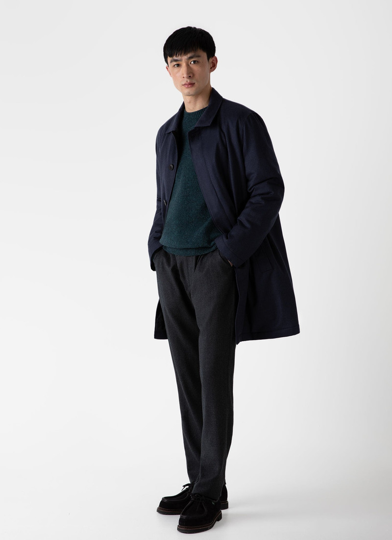 Sunspel Lambswool Crew Neck Jumper outlook