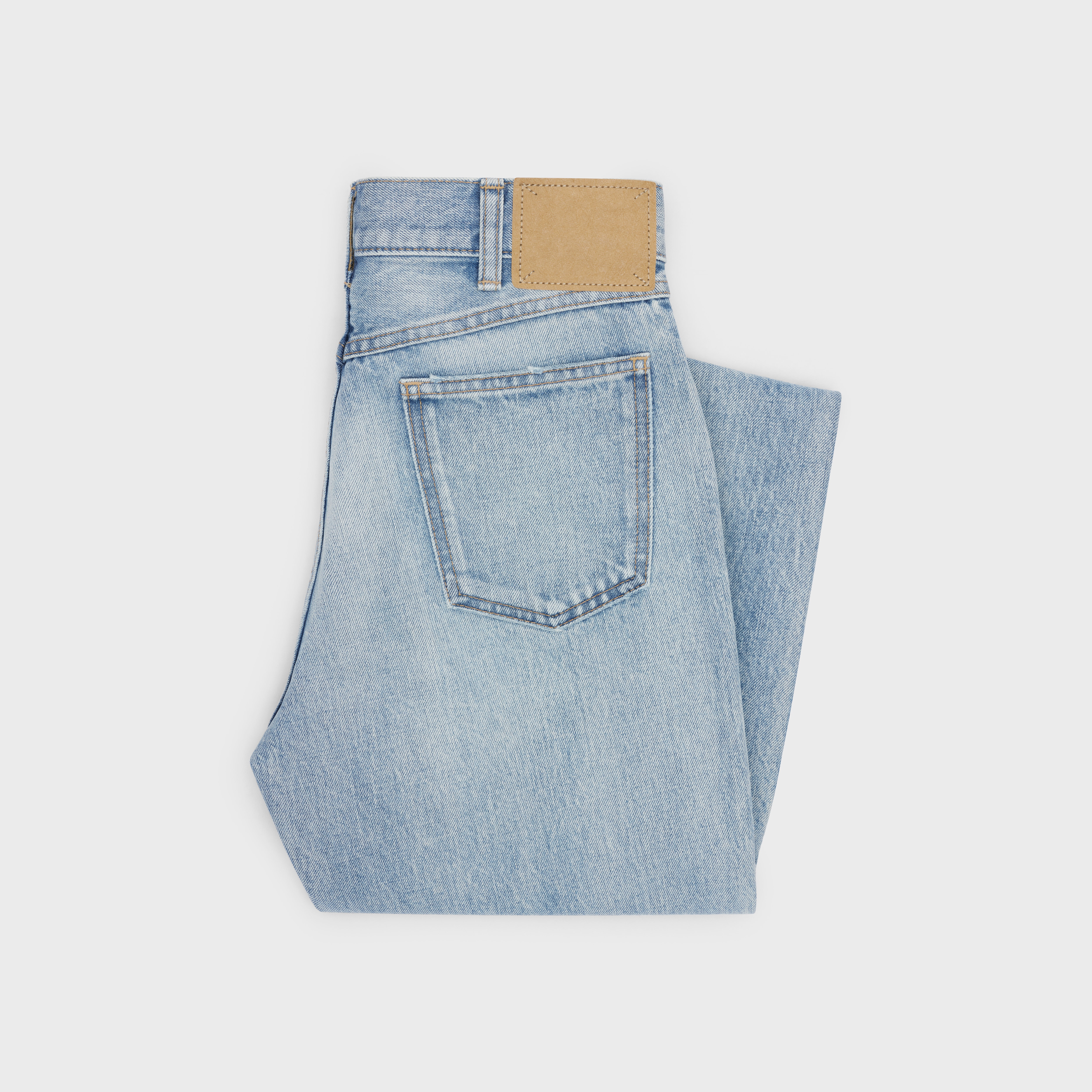 TOMBOY JEANS IN PEARL WASH DENIM - 2
