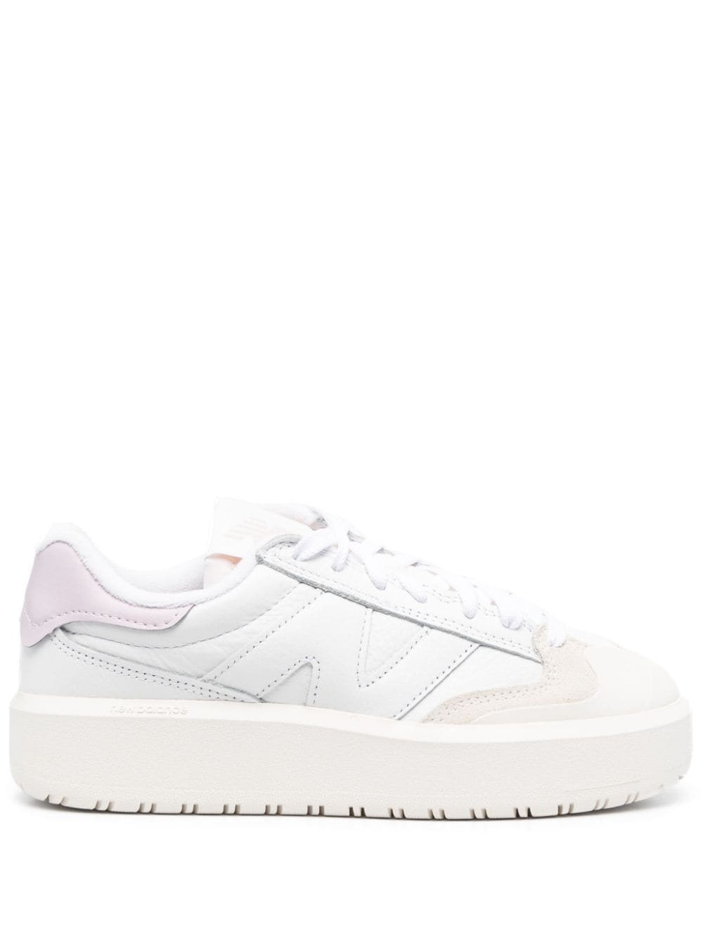 CT302 leather low-top sneakers - 1