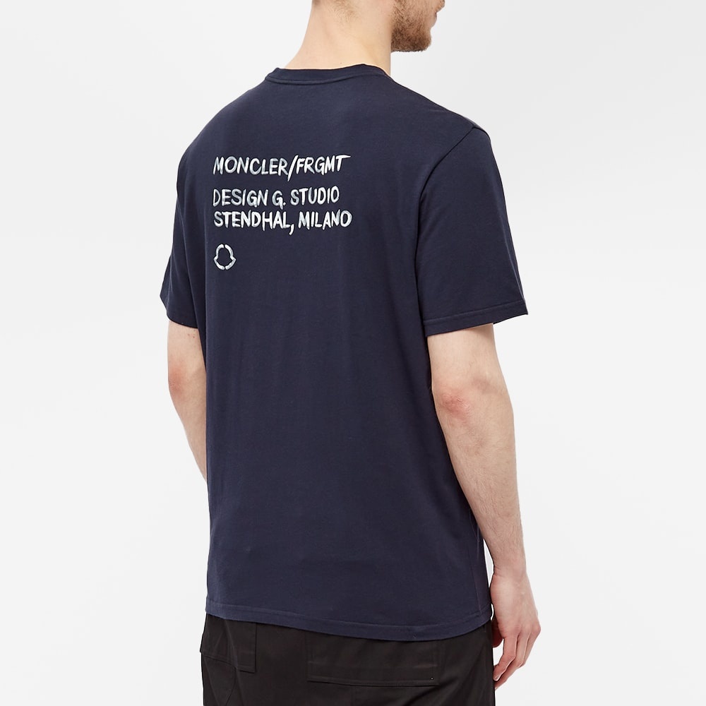 7 Moncler FRGMT Hiroshi Fujiwara Studio Logo Tee - 5