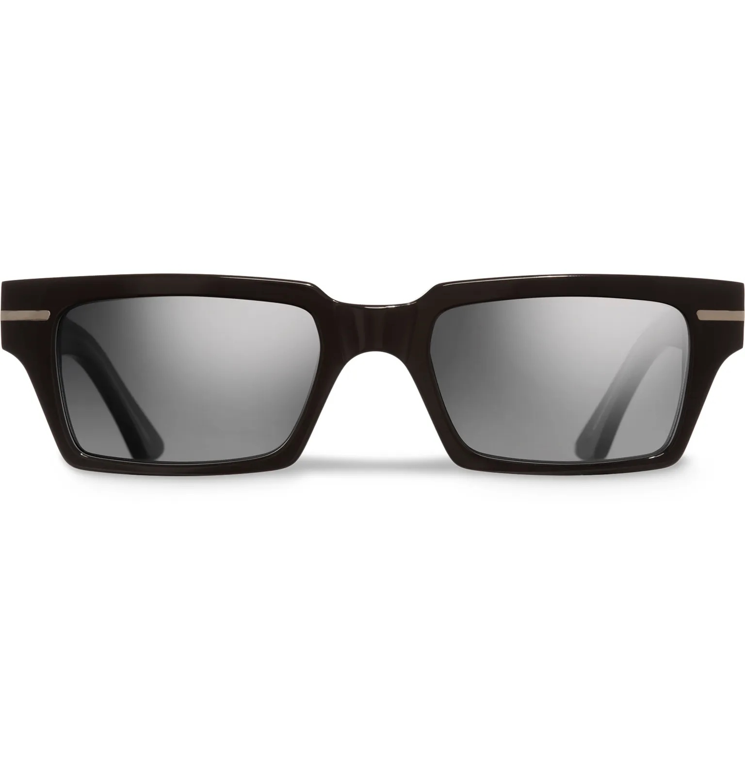 Rectangular-Frame Acetate Sunglasses - 1