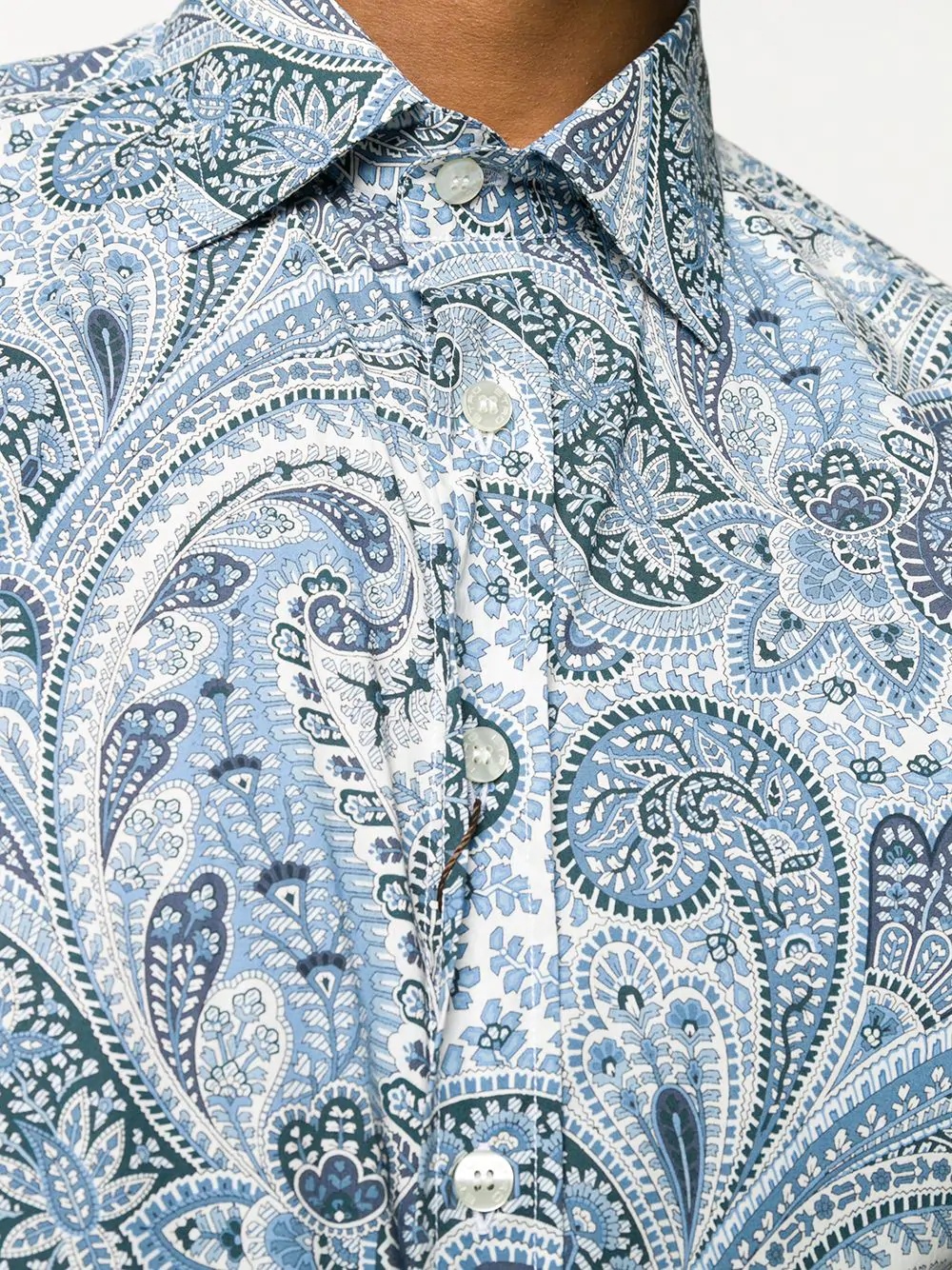 paisley print shirt - 5