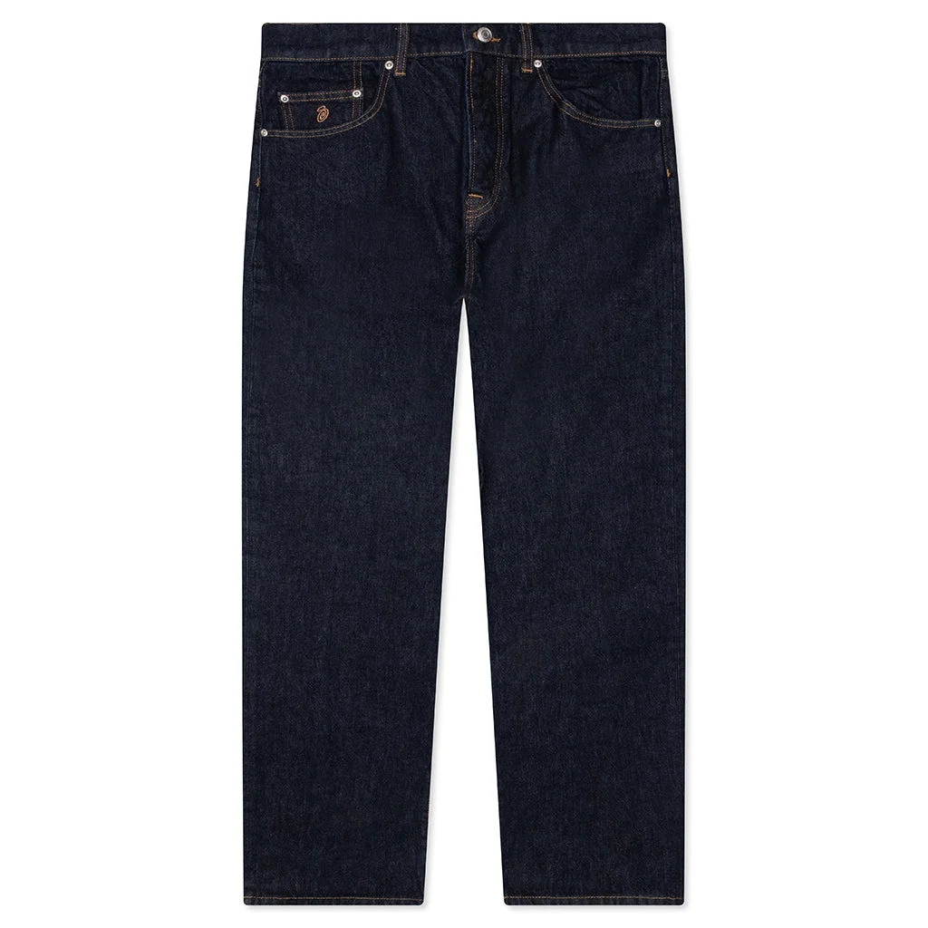 BIG OL DENIM JEAN - RINSED INDIGO - 1