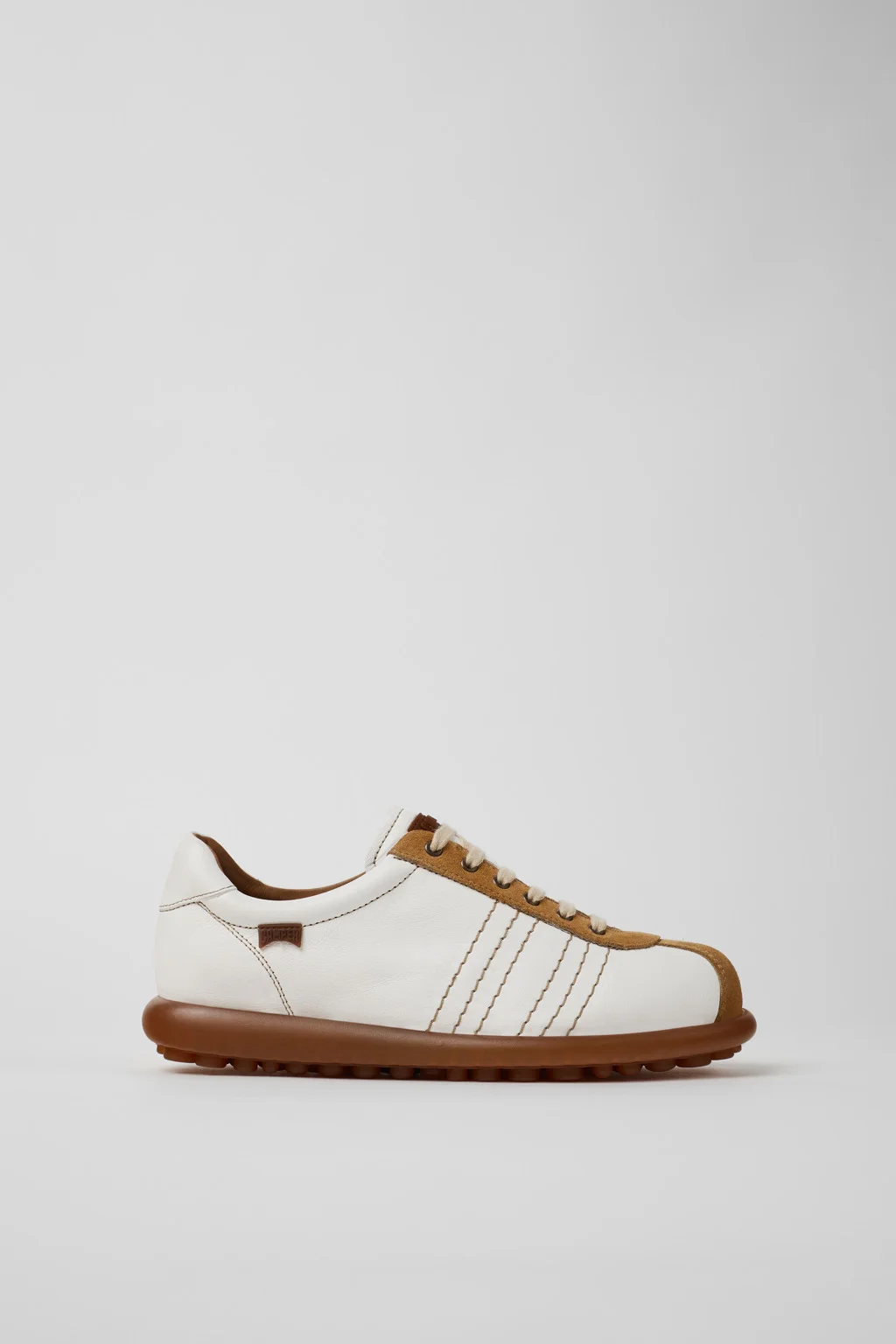 Pelotas White Suede and Leather Shoes for Women. - 1