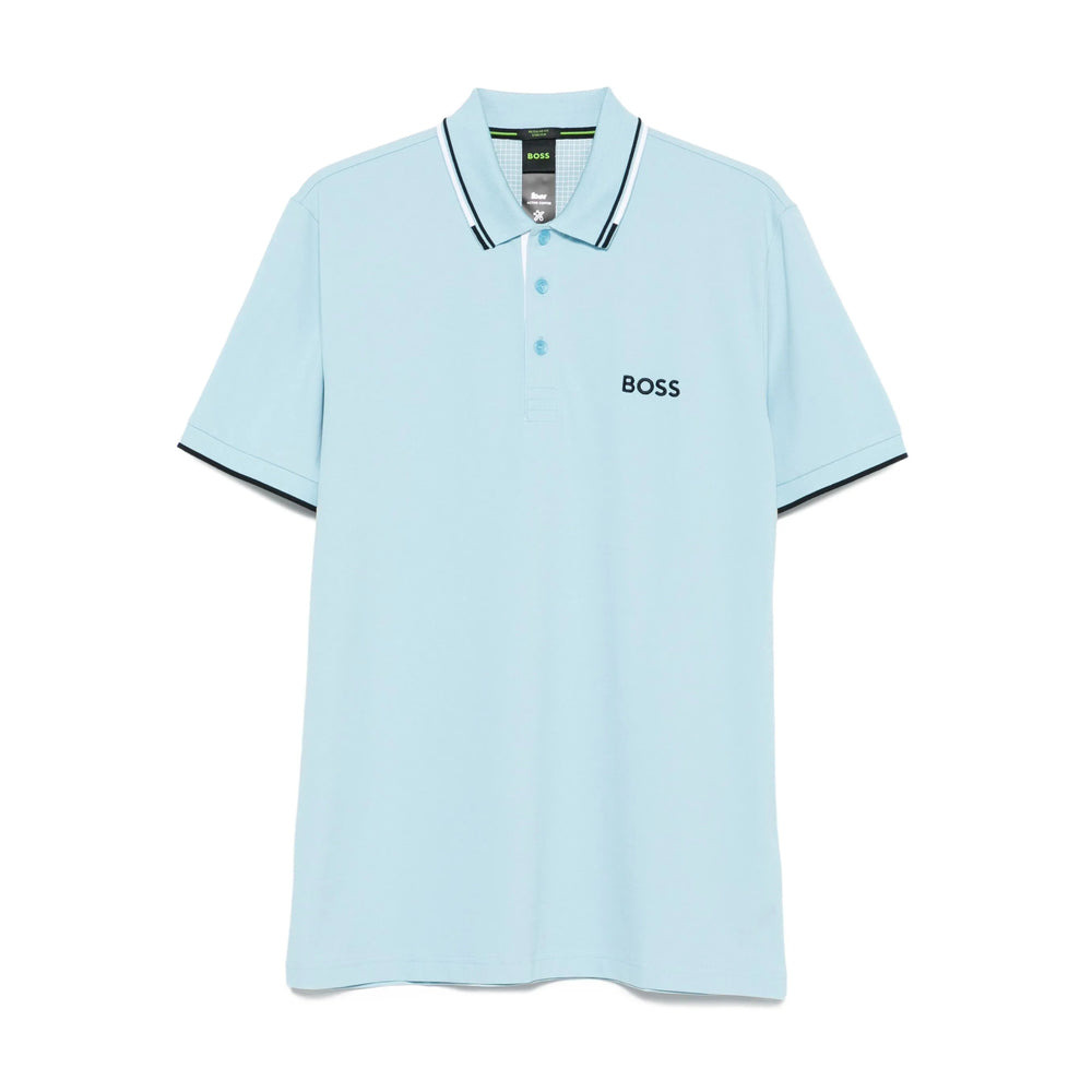 Boss Blue Polo Shirts Men - 1