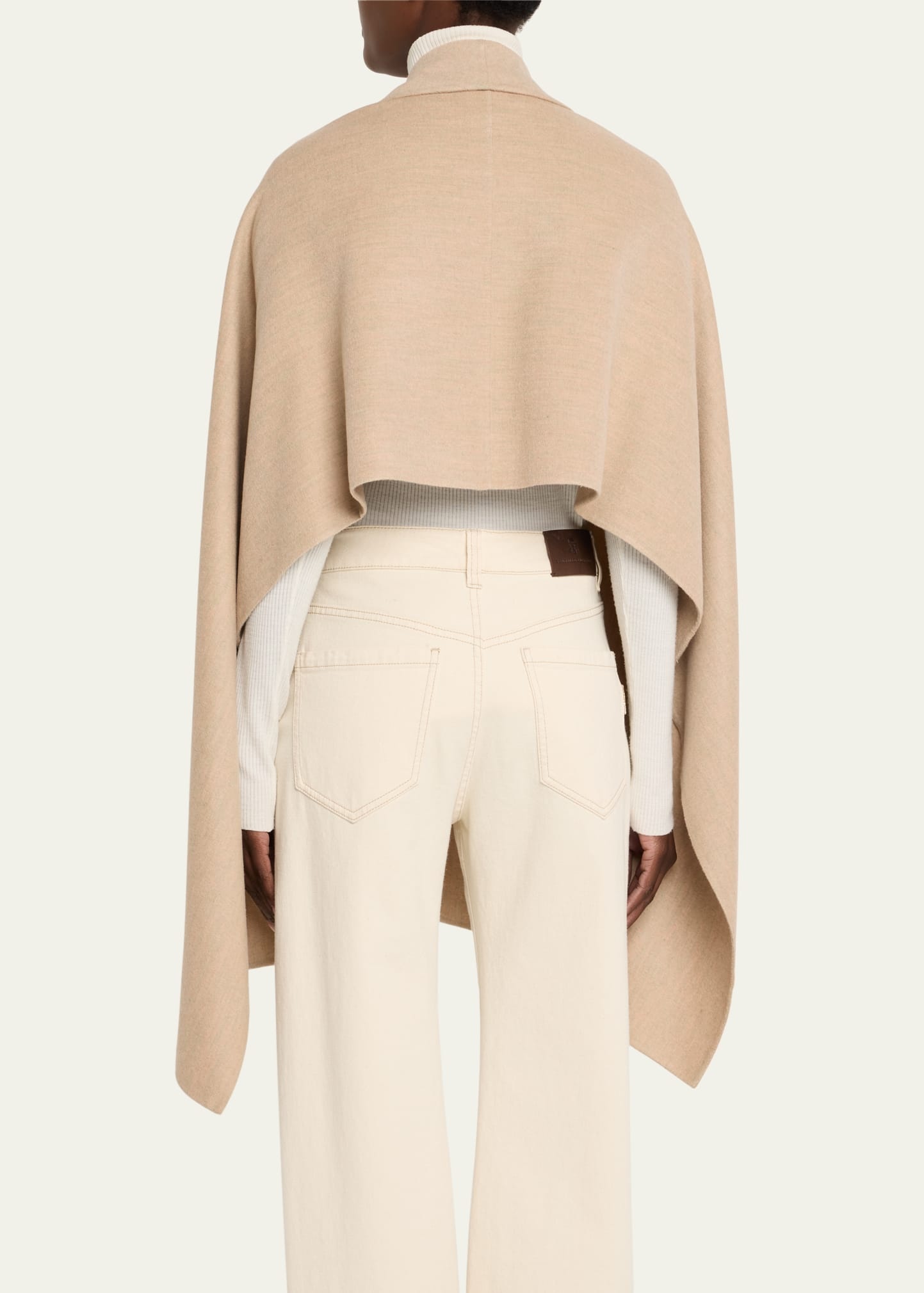 Violante Cashmere Cape - 3