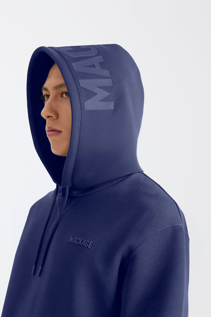 KOLTON-Z Double-Face Jersey Logo Hoodie 7