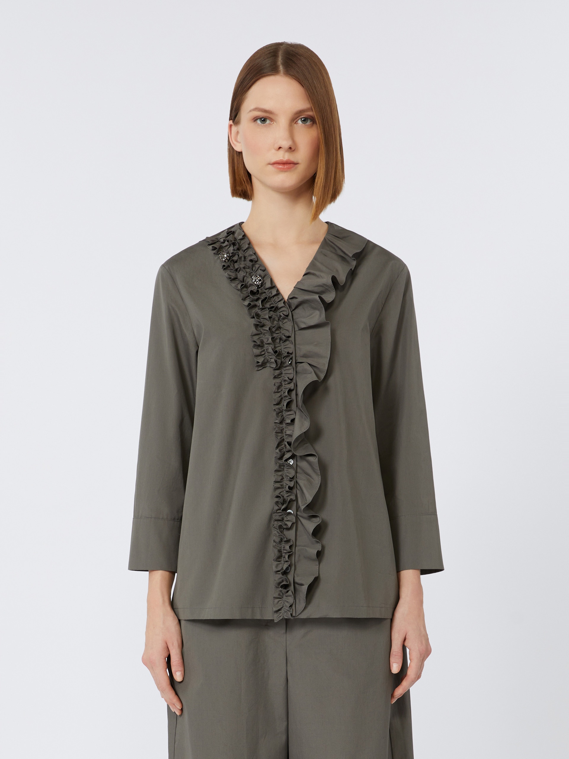 KRISTIN Cotton poplin shirt - 3
