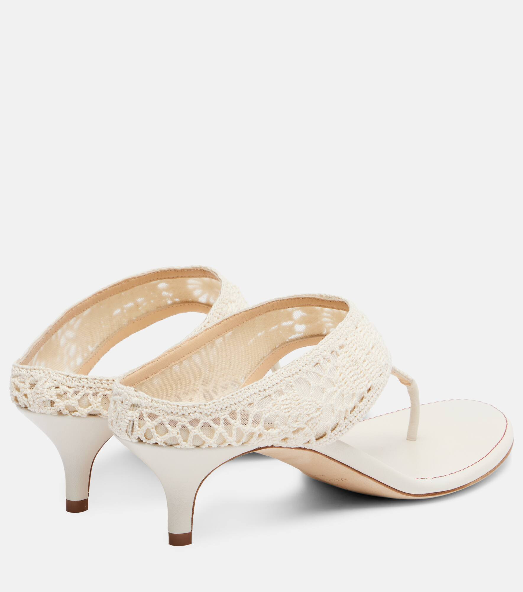 Crochet thong sandals - 2