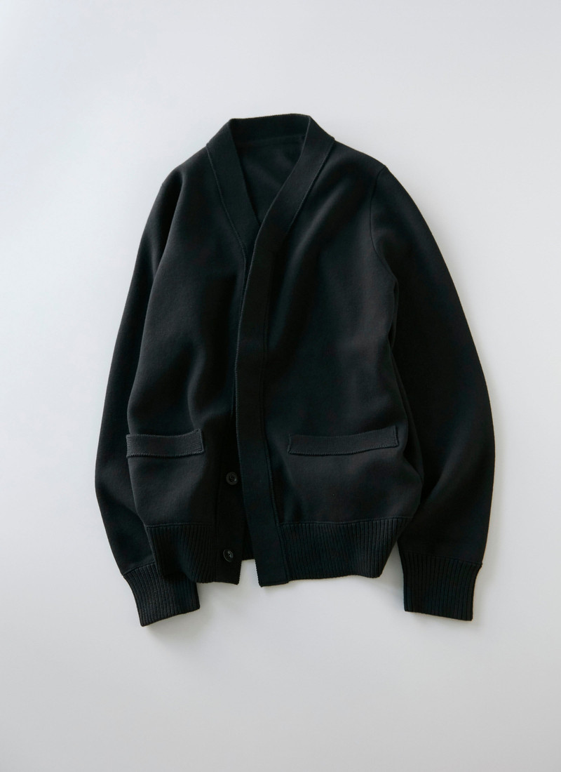 Cotton Cashmere Knit Cardigan 1