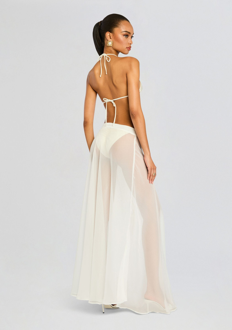 RETROFÊTE ALAIA LONG SLIT SKIRT outlook