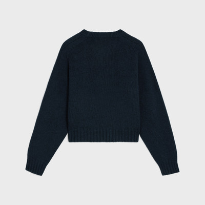 CELINE crew neck sweater in seamless cashmere outlook
