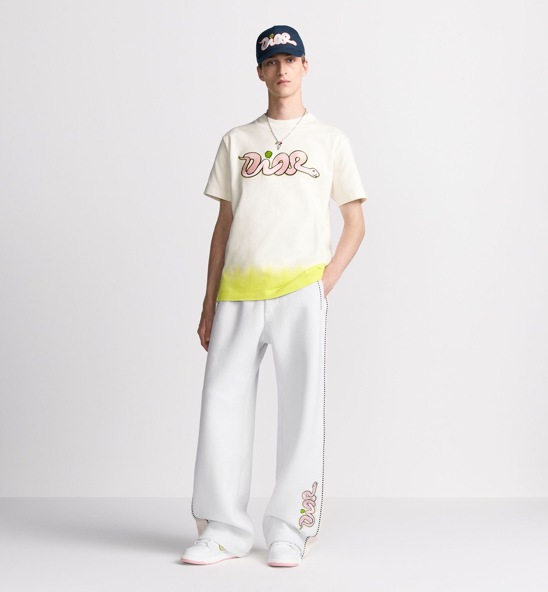 【★限定コラボ】DIOR AND KAWS Tシャツ (リラックス フィット) Dior DIOR AND KAWS T-Shirt, Relaxed Fit | REVERSIBLE