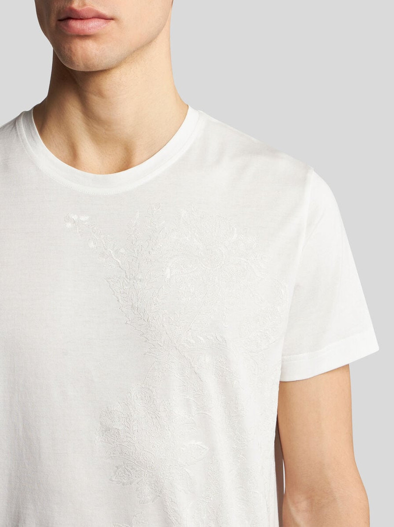 Etro T-SHIRT WITH EMBROIDERY outlook