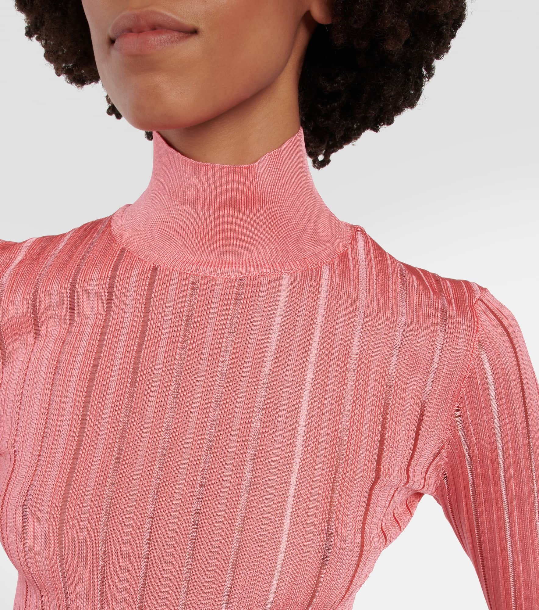 Crinoline turtleneck sweater - 4