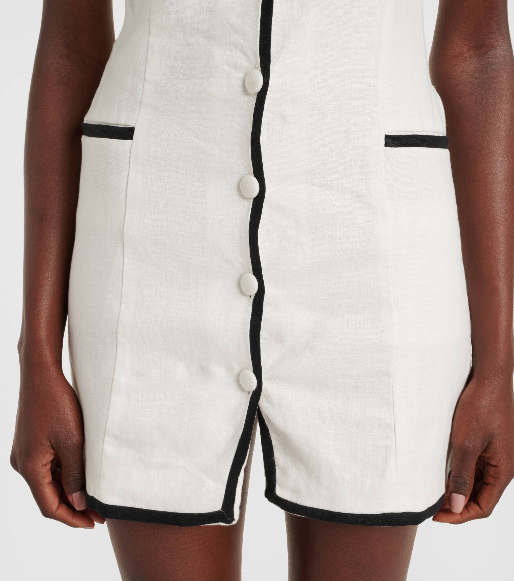 Jane linen minidress - 5