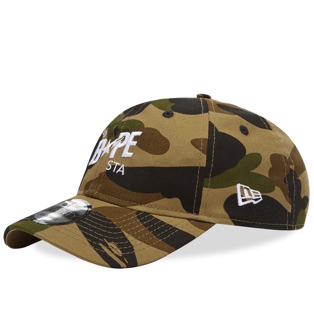 A Bathing Ape 1st Camo BAPE Sta New Era Panel Cap - 1