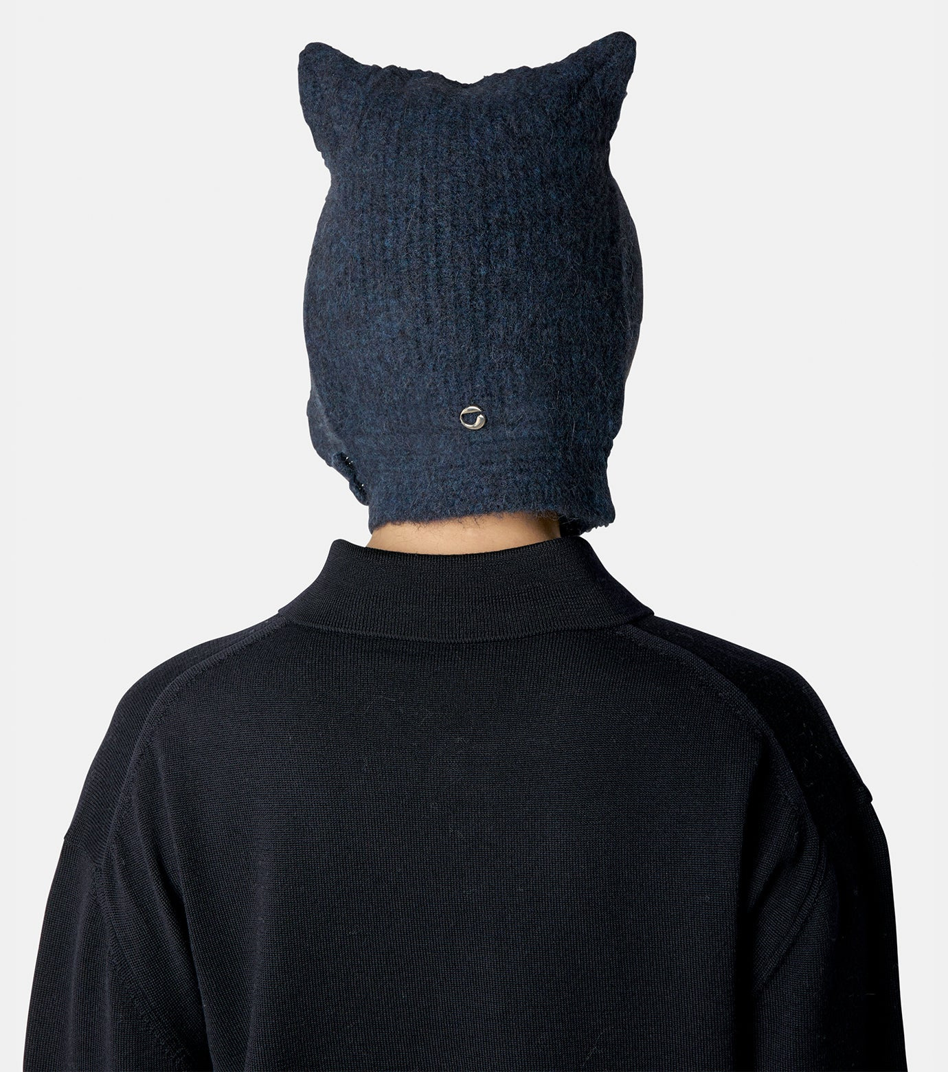 Knitted Horn Beanie - 3