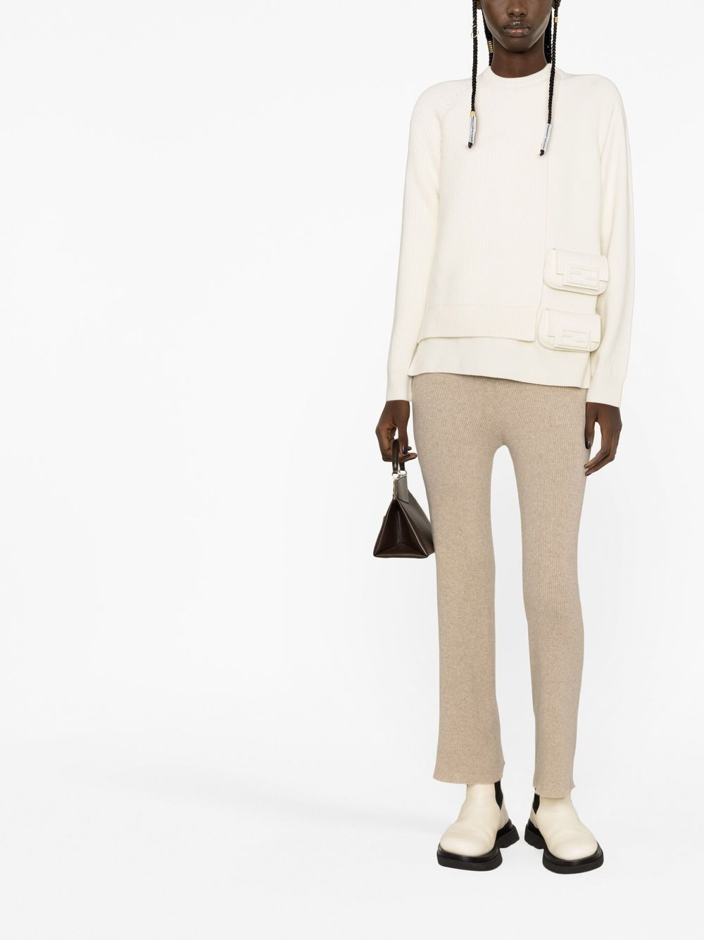 layered utility pocket jumper - 2