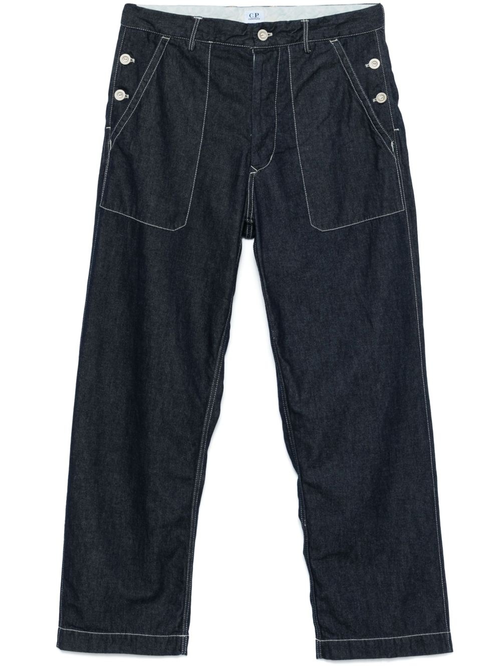 straight-leg jeans - 1