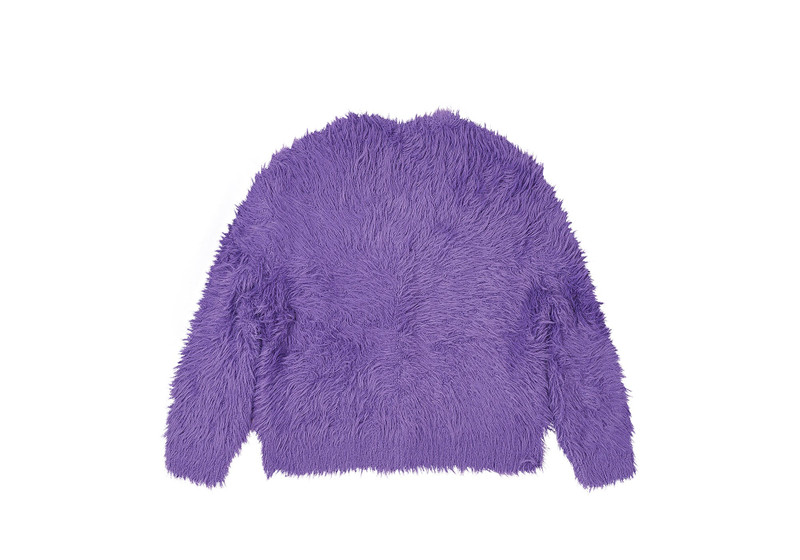 PALACE YETI CARDIGAN BLOOM PURPLE outlook