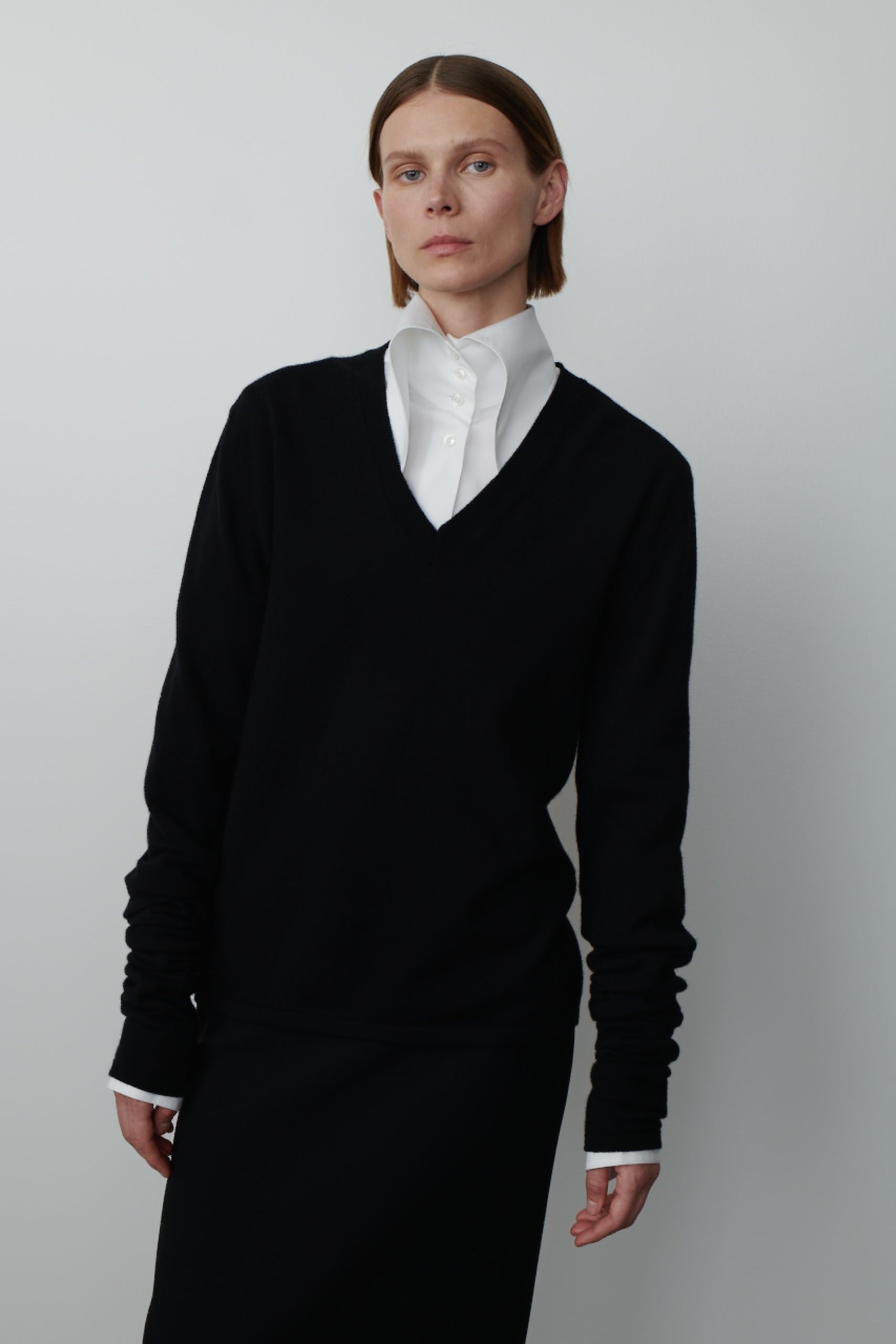 Pelayo Top in Virgin Wool - 3