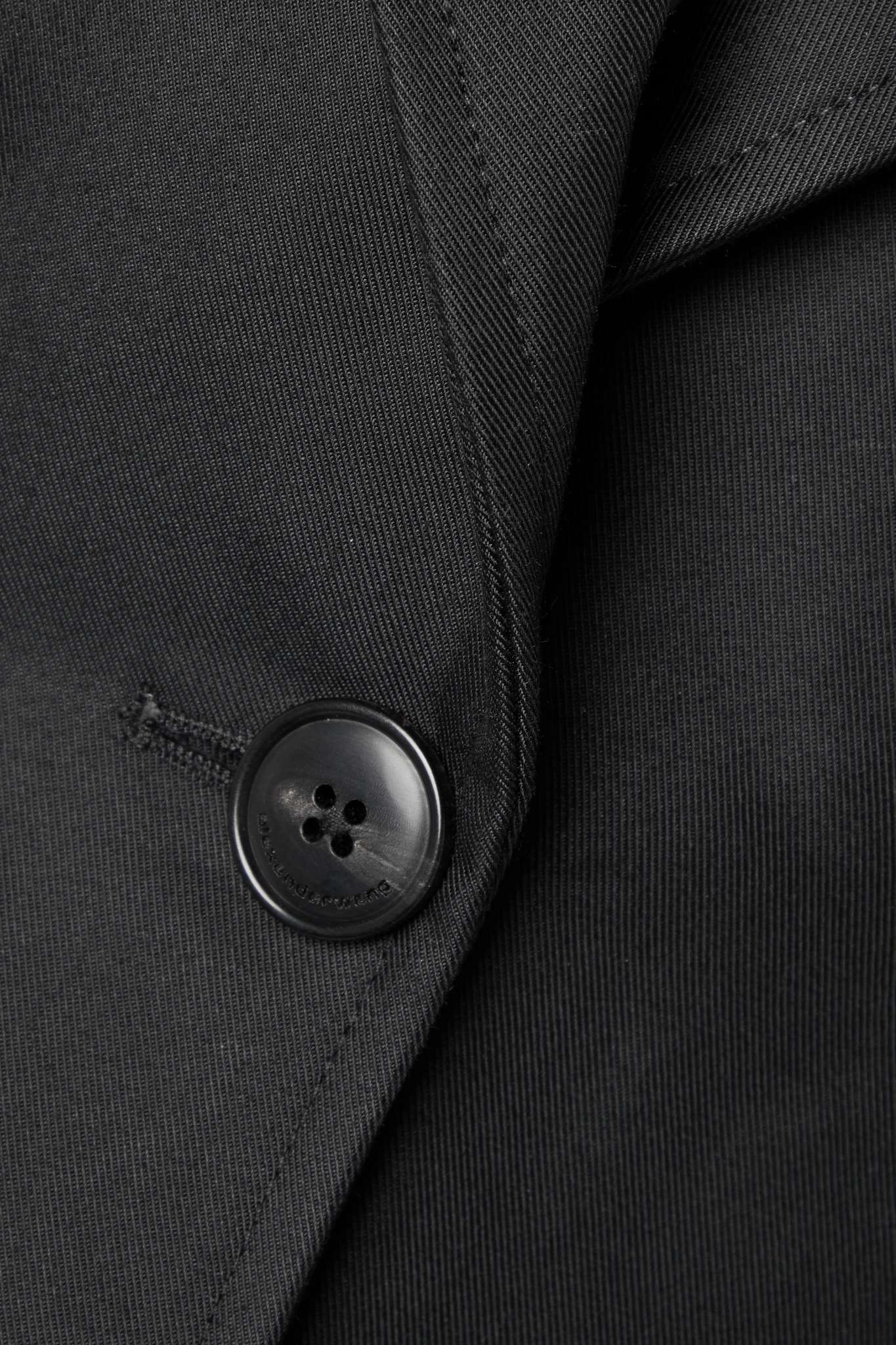 Jacquard-trimmed cotton-blend twill blazer - 4