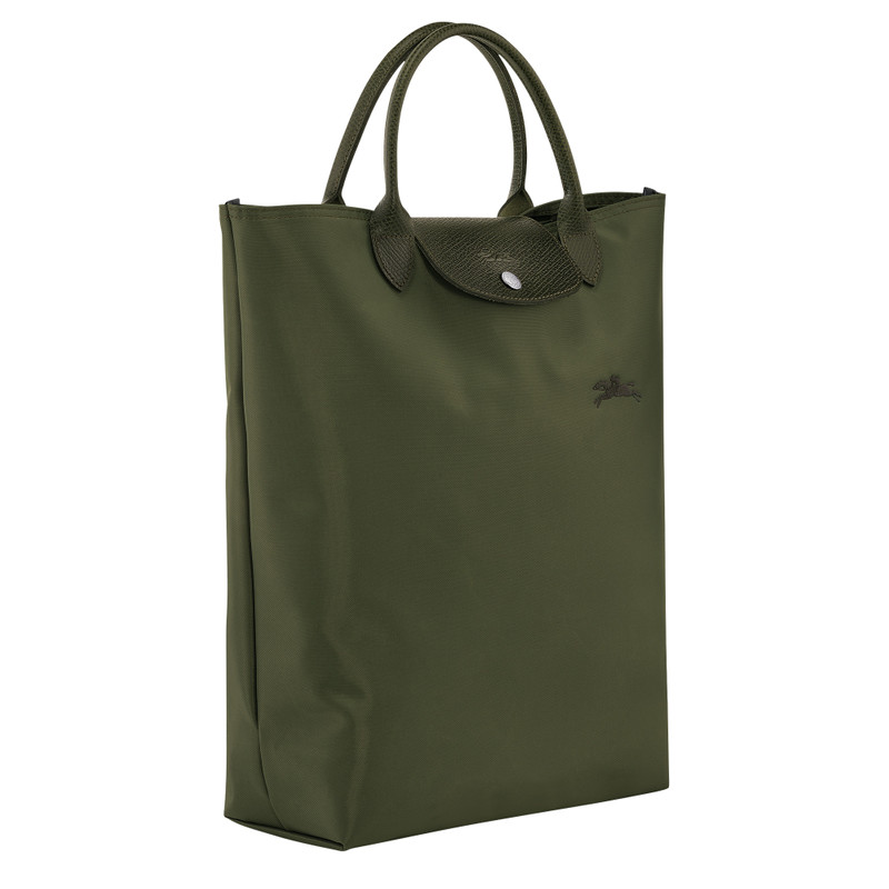 Le Pliage Green M Tote bag Forest - Canvas 3