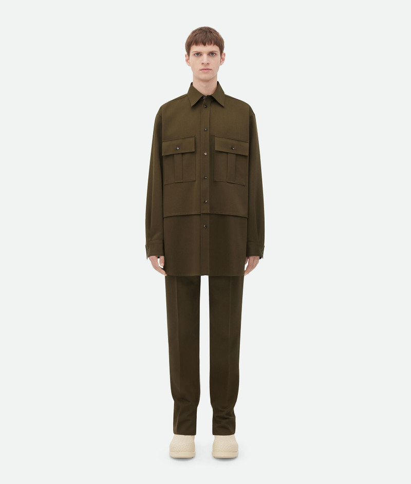 Grain De Poudre Double Layer Shirt 1