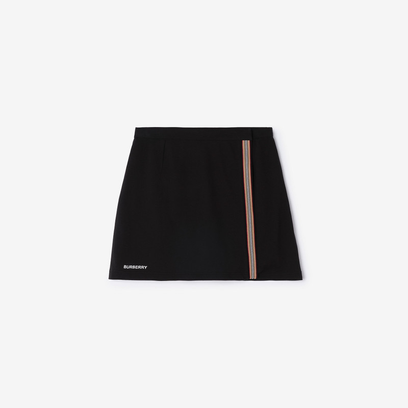 Icon Stripe Stretch Cotton Skort 1