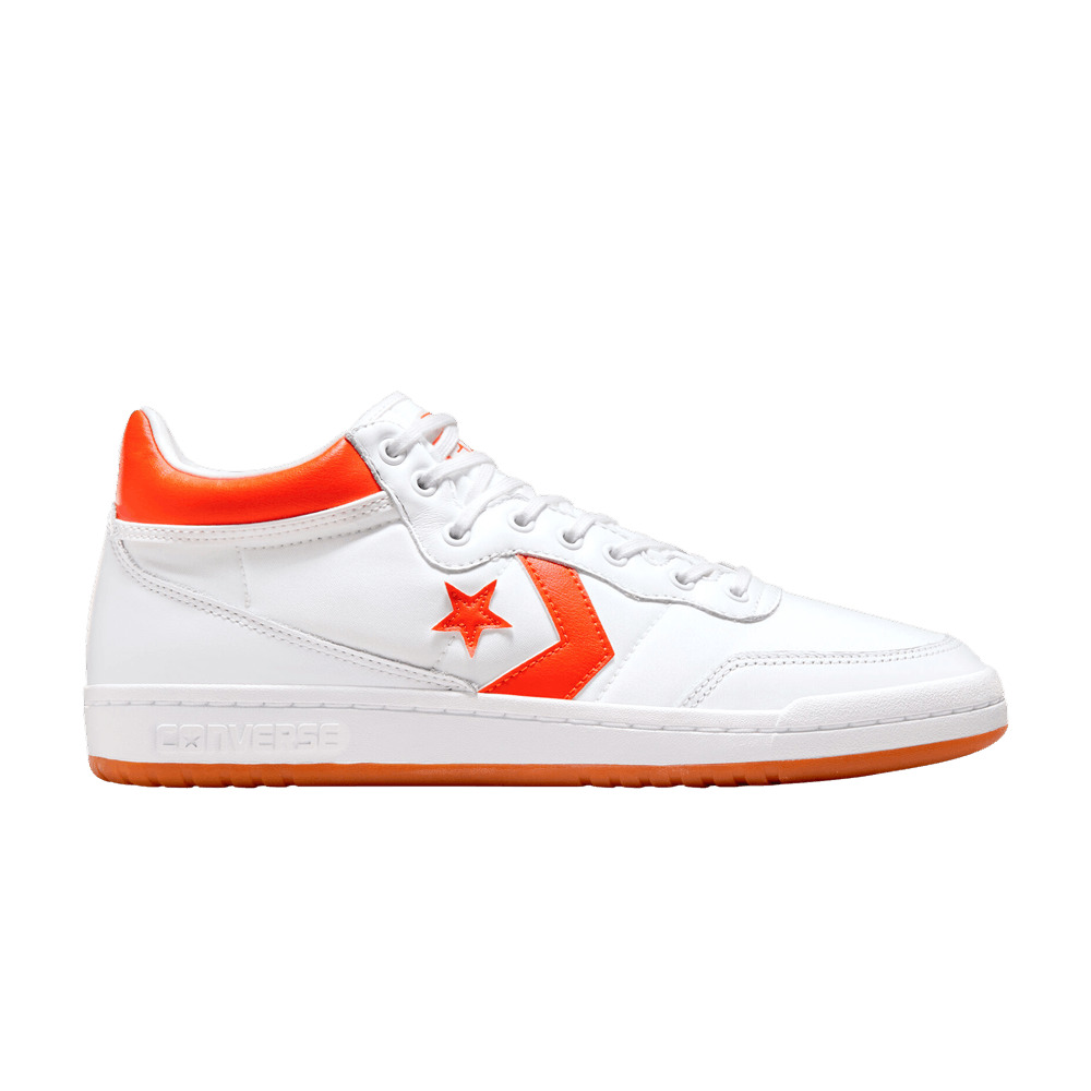 Fastbreak Pro Leather Mid 'White Orange' - 1