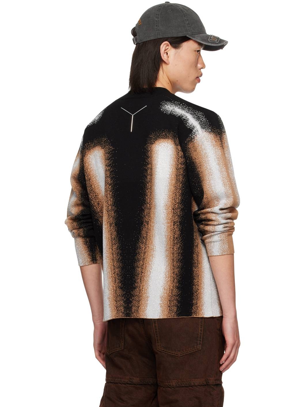 Black & Brown Gradient Sweater - 3