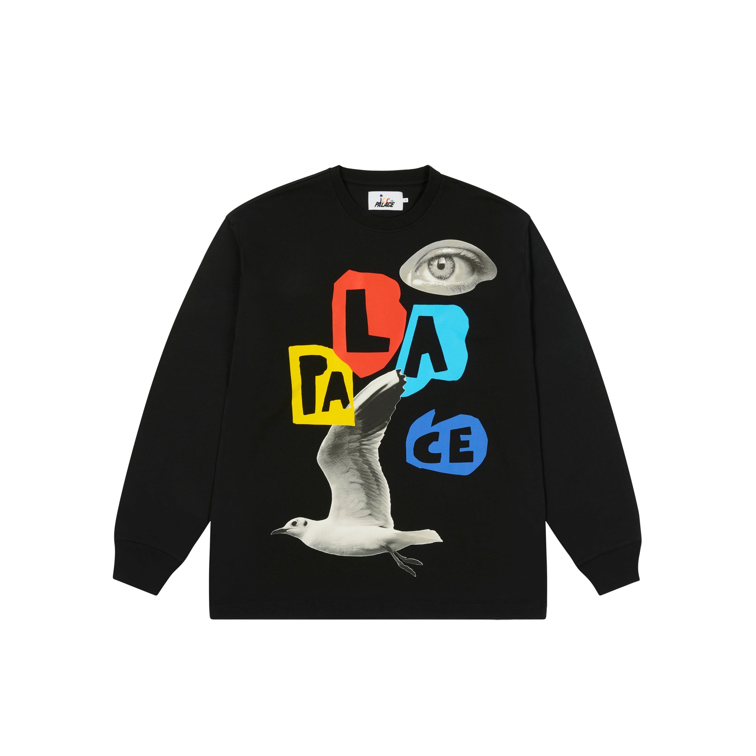 PALACE JCC+ LONGSLEEVE BLACK - 1