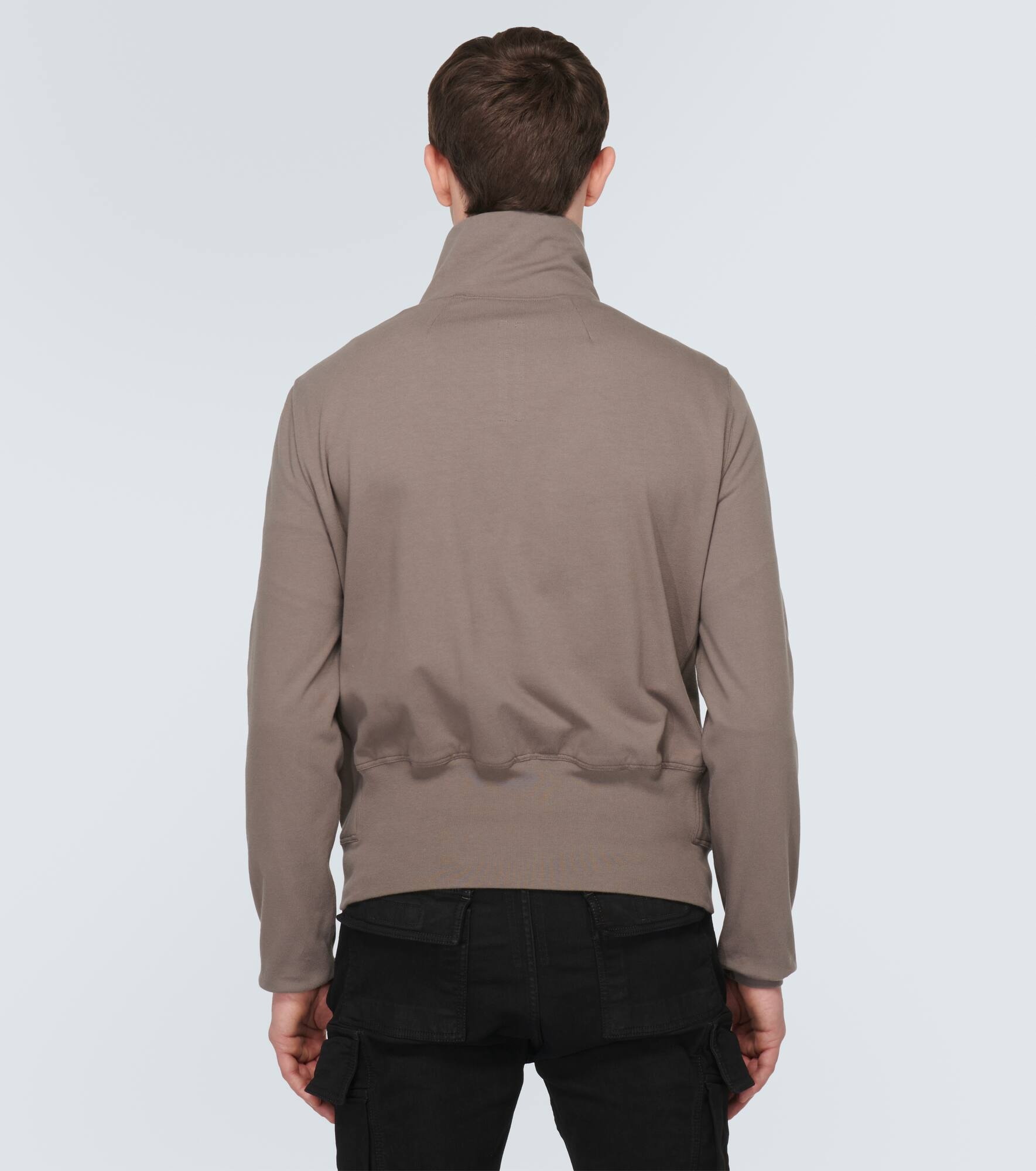 Bauhaus cotton zip-up jacket - 4