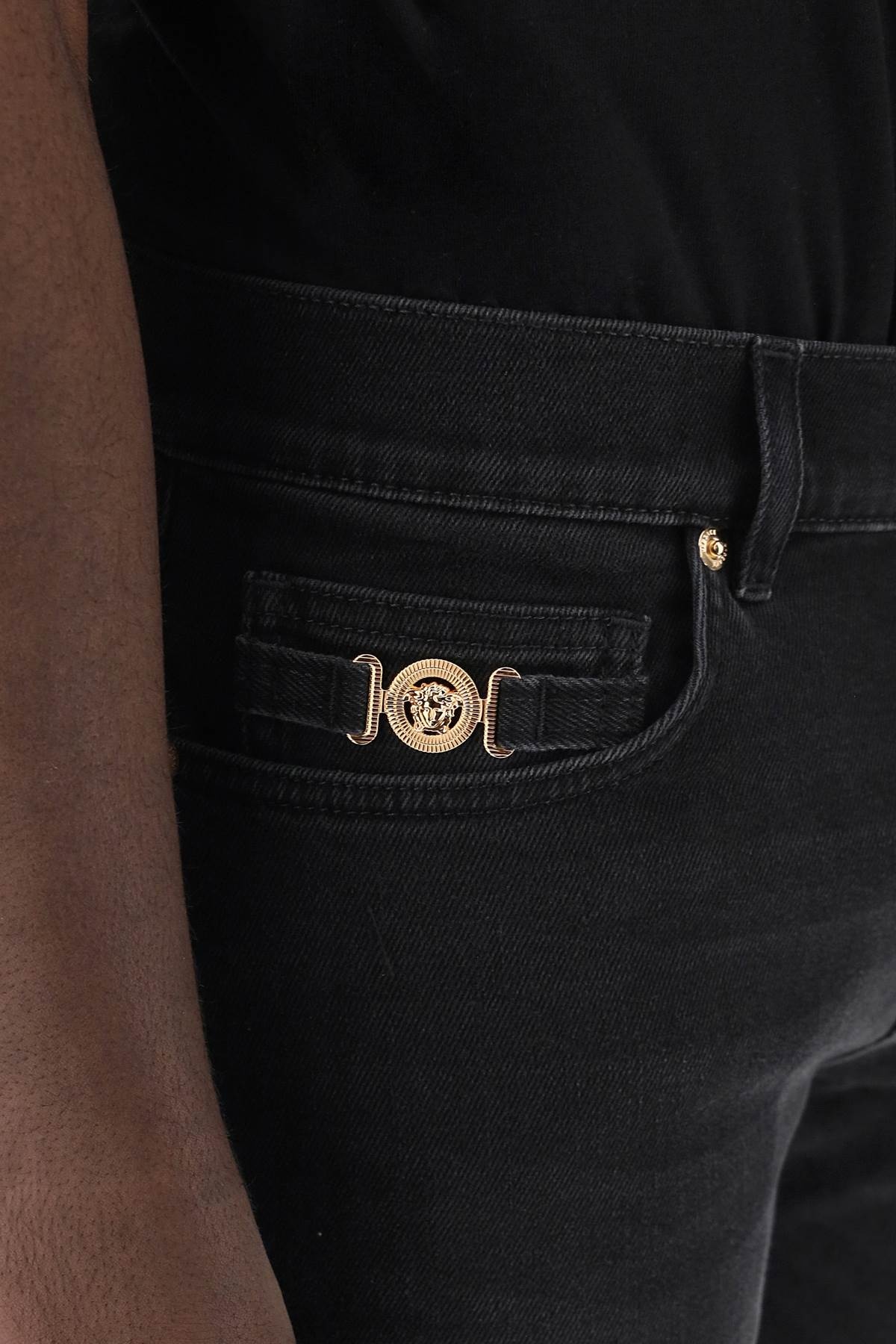 SLIM MEDUSA BIGGIE JEANS - 5