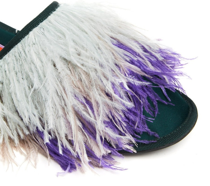 Feather Slipper (With Feathers) 4
