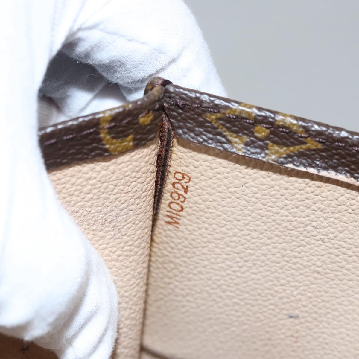 LOUIS VUITTON Monogram Sac Plat Hand Bag M51140 - 12