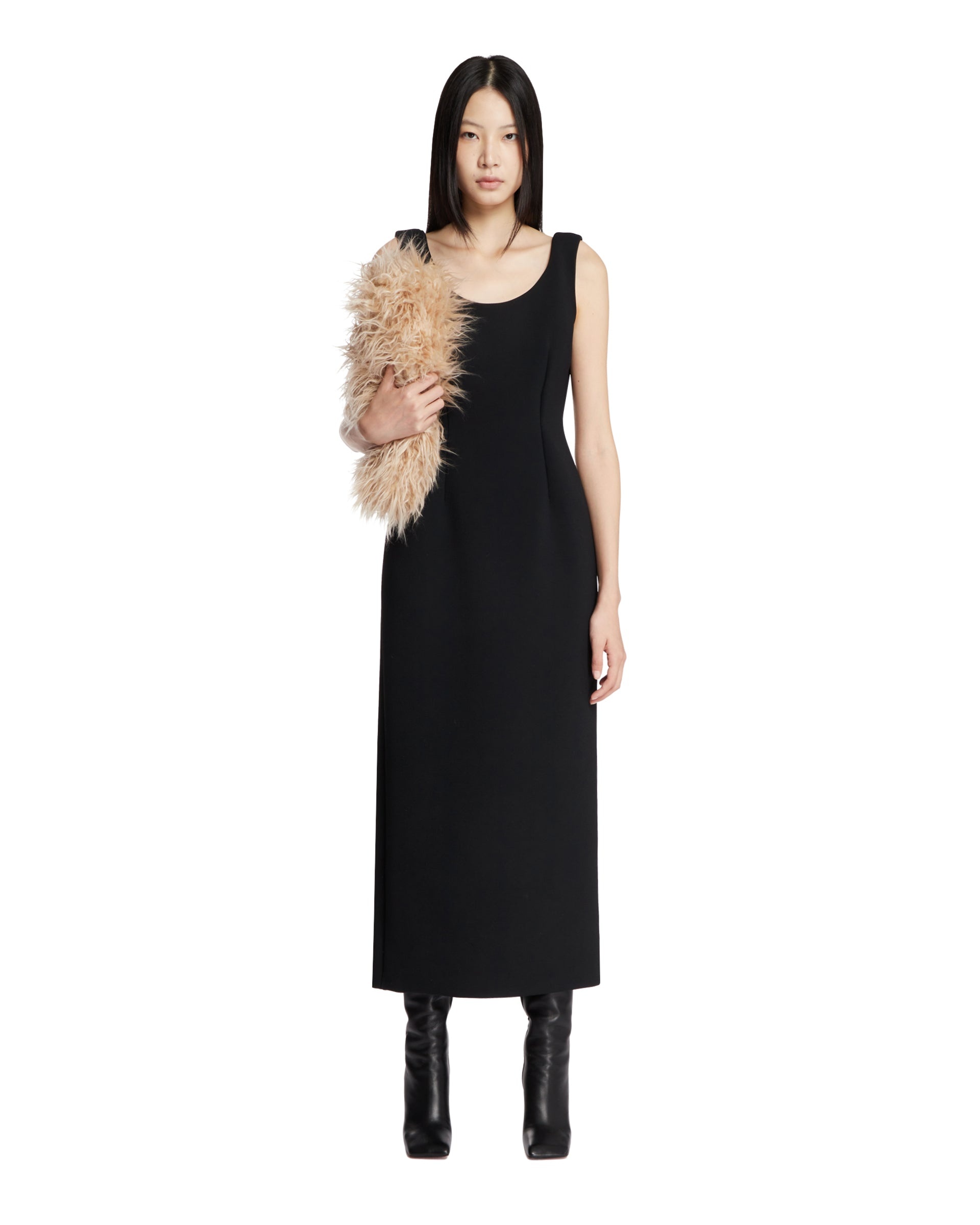 Black Midi Dress - 2